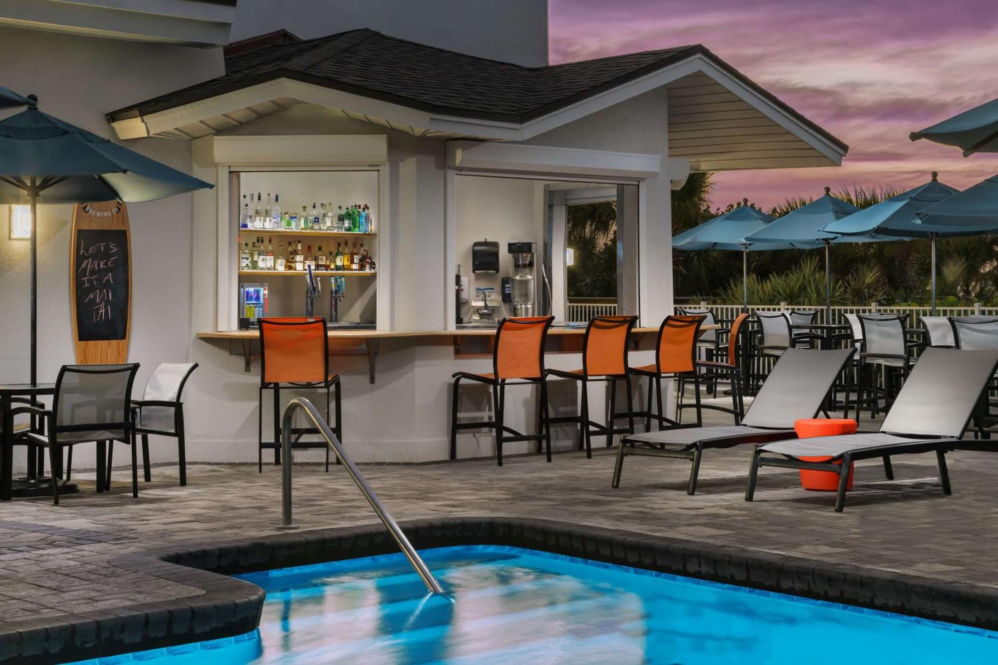 Hilton Garden Inn Cocoa Beach-Oceanfront, Fl Kültér fotó