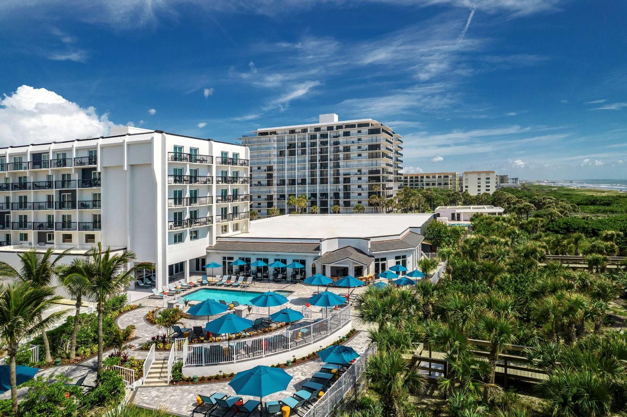 Hilton Garden Inn Cocoa Beach-Oceanfront, Fl Kültér fotó