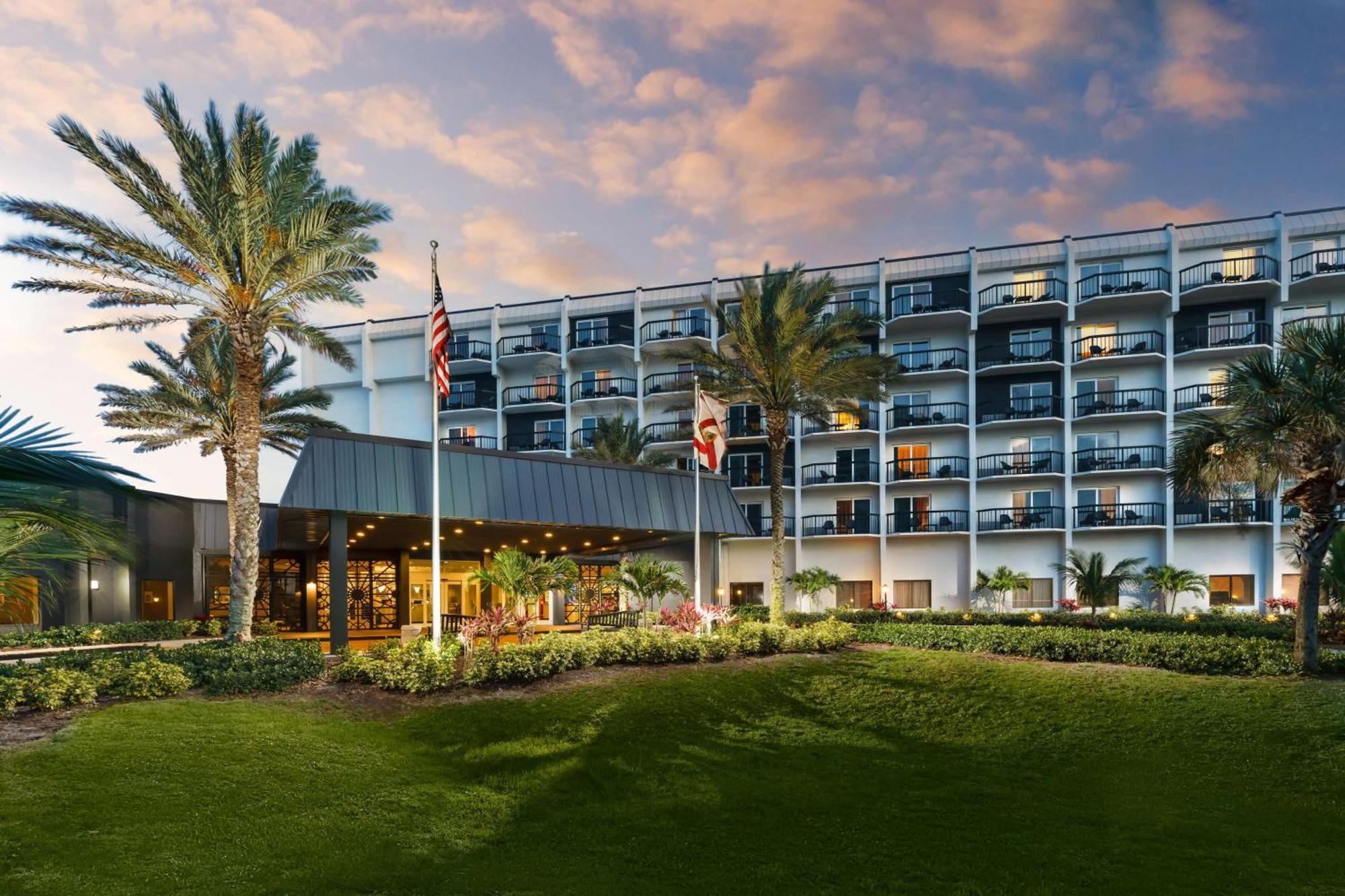 Hilton Garden Inn Cocoa Beach-Oceanfront, Fl Kültér fotó